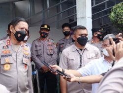 Kapolda Lampung Pantau Langsung Akselerasi Vaksinasi COVID-19 di Lampung Timur