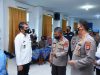 Wakapolda Lampung Pantau Vaksinasi Covid-19 di SMK Negeri 2 Terbanggi Besar