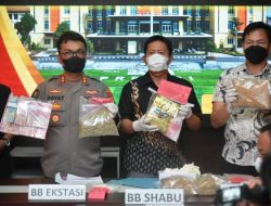 Ditresnarkoba Polda Lampung Sita Ribuan Butir Ektasi dan Sabu