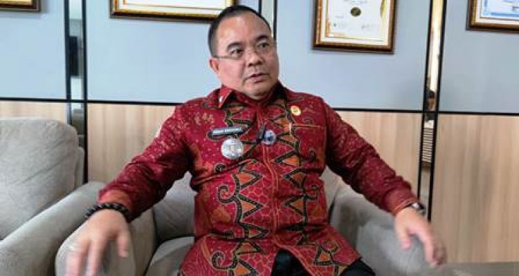 Direktur RSUD Abdul Moeloek menjelaskan bahaya abu vulkanis bagi kesehatan.