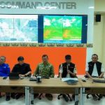 Abu vulkanik Gunung Anak Krakatau menyebar di Lampung