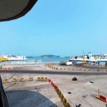 Pesawat di Bandara Radin Inten II saat erupsi Gunung Anak Krakatau
