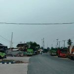 Antrean truk solar di Lampung Selatan