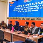 Jihan Nurlela menjelaskan kebijakan PJJ Lampung setelah aktivitas Gunung Anak Krakatau meningkat.