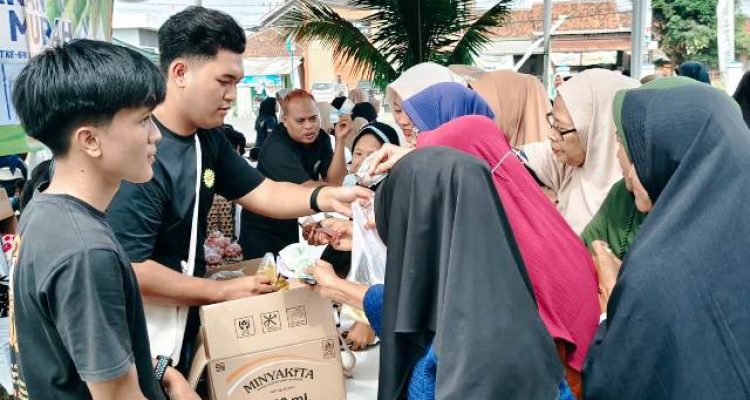 Warga menyerbu stan Bulog Lampung