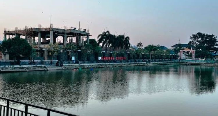 Embung Korpri Bandar Lampung tempat mancing warga