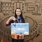 Freya Calista Suhandi peraih medali perak OSN 2026