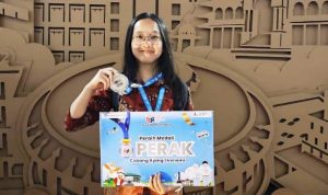 Freya Calista Suhandi peraih medali perak OSN 2026