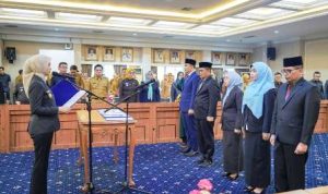 Jihan Nurlela melantik empat kepala OPD Pemerintah Provinsi Lampung