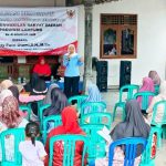 Lesty Putri Utami saat menyerap aspirasi warga Marga Kaya