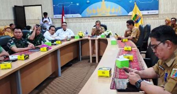 Pemprov Lampung mengikuti rapat pengendalian inflasi daerah 2026
