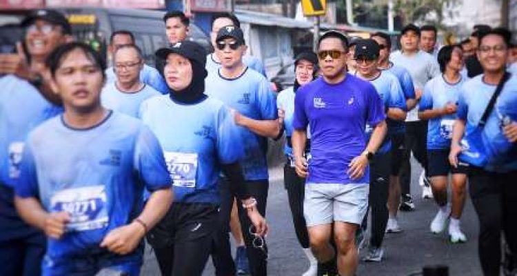Siger Run 2026 dorong digitalisasi QRIS Lampung