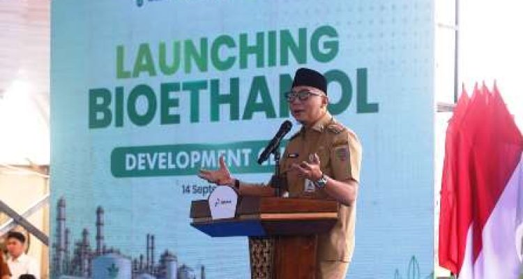 Pengembangan bioetanol berbasis singkong dan sorgum Lampung di Pesawaran