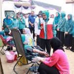 Purnama Wulan Sari Mirza mencanangkan Program Desa TAPIS di Kampung Bakti Negara Way Kanan