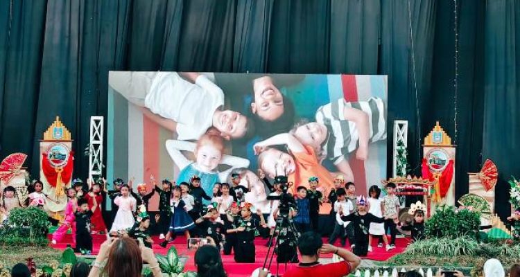 Siswa SD Fransiskus 2 Bandar Lampung tampil dalam AKKSI FRANSIPA 2026
