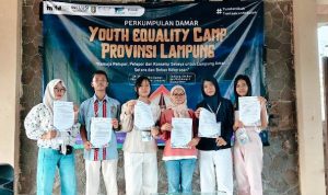 90 remaja peserta Youth for Equality Camp Provinsi Lampung 2026 di Wira Garden Bandar Lampung