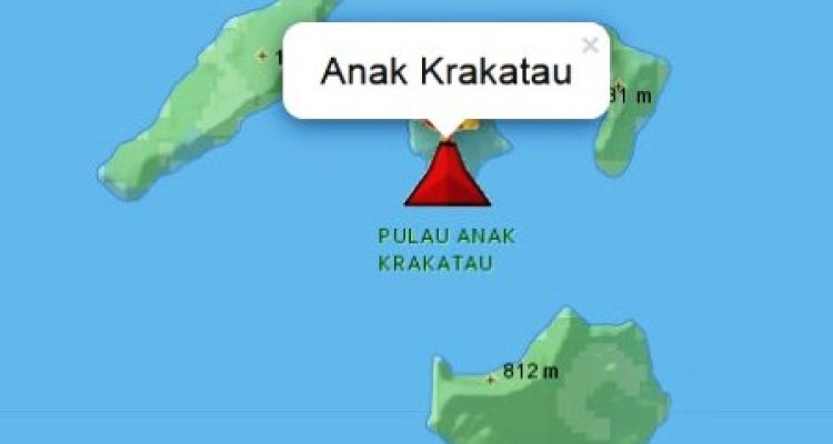 Erupsi Gunung Anak Krakatau di Lampung pada 28 Oktober 2026