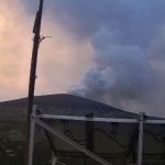 Gunung Anak Krakatau di Selat Sunda saat mengalami erupsi pada 18 Oktober 2026