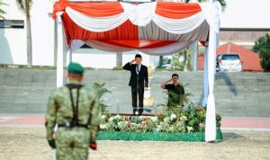 Marindo Kurniawan pimpin upacara Hari Kesaktian Pancasila 2026