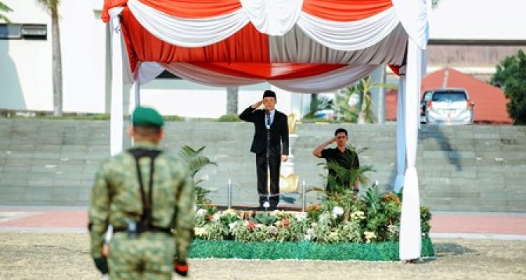 Marindo Kurniawan pimpin upacara Hari Kesaktian Pancasila 2026