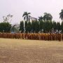 Apel mingguan Pemprov Lampung di Lapangan Korpri