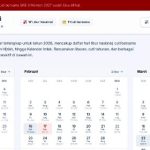 Kalender Indonesia 2026 Qalender.id lengkap libur dan weton
