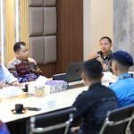 Audiensi Universitas Lampung dan SMA Kebangsaan membahas kerja sama pendidikan, pendampingan olimpiade, pelatihan guru, dan pengenalan program studi.