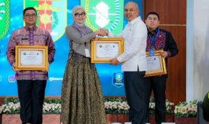 Wagub Jihan Nurlela menerima penghargaan keamanan siber BSSN untuk Lampung