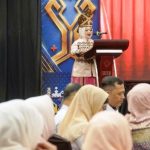 Reihana bersama pengurus DPW FKI SBS Lampung periode 2026–2029 dalam pelantikan di Bandar Lampung.
