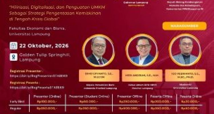 STABEK 9 Unila bahas UMKM dan digitalisasi